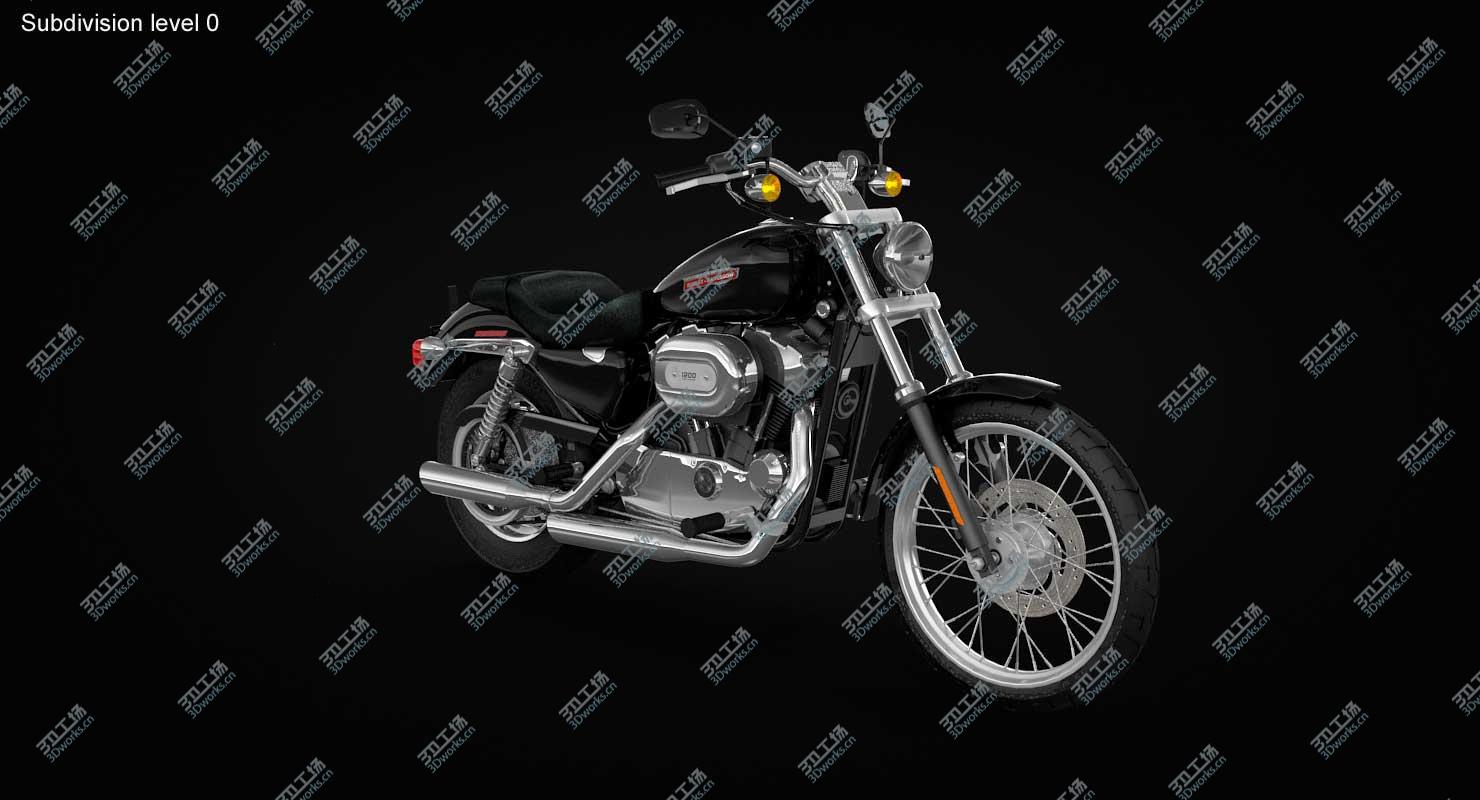 images/goods_img/2021040161/H-D Sportster 1200 XL Custom 2009 3D model/4.jpg